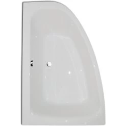 Frontline Aquabathe Cloud 1500 X 1000mm Corner Bath LH