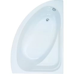 Frontline Aquabathe Orlah 1500 X 1040mm Offset Corner Bath RH