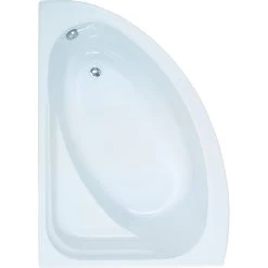 Frontline Aquabathe Orlah 1500 X 1040mm Offset Corner Tungstenite Bath LH