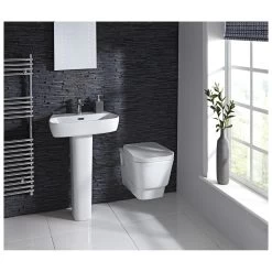 Frontline Aqua Cubix Wall Hung Cloakroom Suite