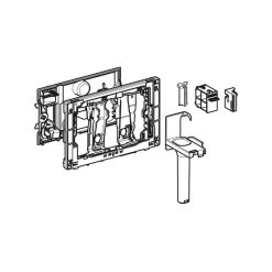 Geberit Insert For DuoFresh Stick, For Sigma Cistern 12cm, Grey -Bathroom Promotion geberit 115062bz1 2