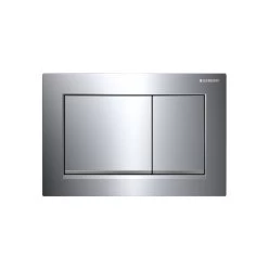 Geberit Omega30 Flush Plate Gloss Chrome