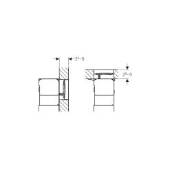 Geberit Omega60 Flush Plate Black Glass -Bathroom Promotion geberit 115081sj1 3