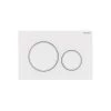 Geberit Sigma 20 Dual Flush Plate White/Matt White -Bathroom Promotion geberit 115882111