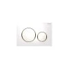 Geberit Sigma20 Dual Flush Plate White/Gold-Plated/White -Bathroom Promotion geberit 115882kk1