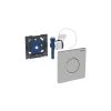 Geberit Urinal Flush Control Pneumatic Sigma10, Black/Chrome -Bathroom Promotion geberit 116015km1
