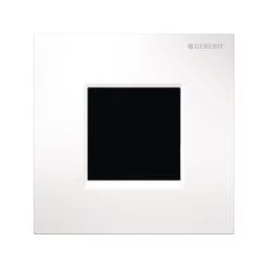 Geberit Sigma30 Urinal Flush Electronic Mains White/Gloss Chrome