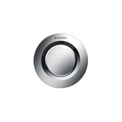 Geberit Single Flush Button Gloss Chrome Type 01 For 12/15cm