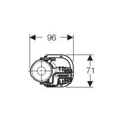 Geberit Filling Valve Type 360 For Ceramic Cistern 7 Geberit Filling Valve Type 360 For Ceramic Cistern -Bathroom Promotion geberit 281206001 3