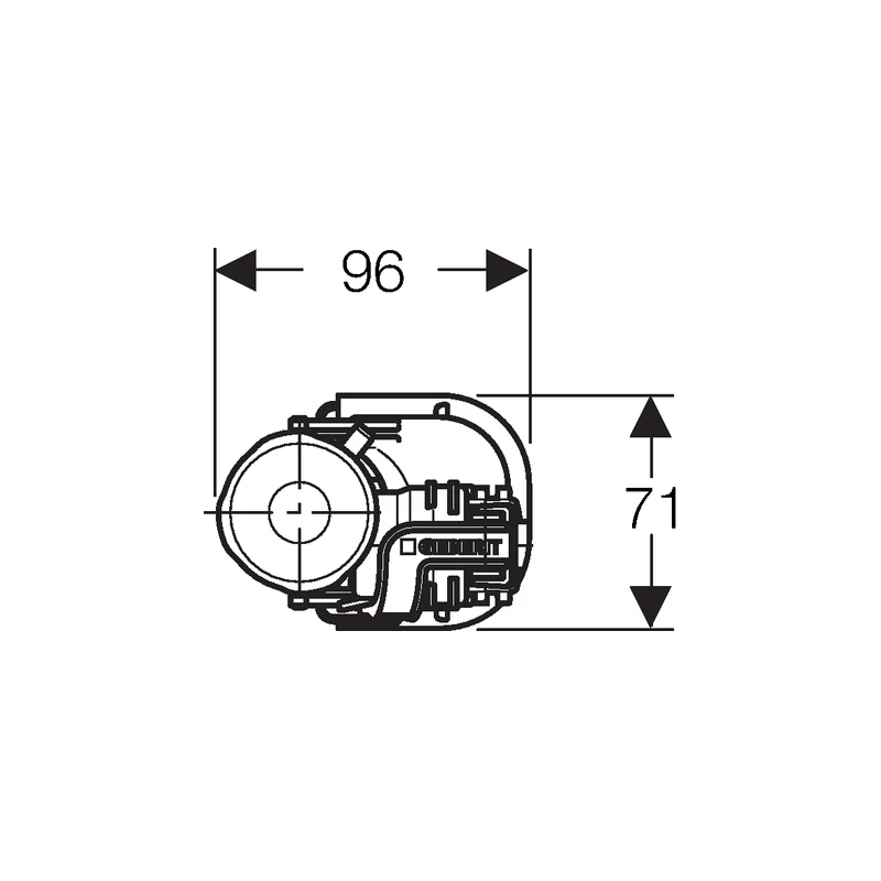 Geberit Filling Valve Type 360 For Ceramic Cistern 5 Geberit Filling Valve Type 360 For Ceramic Cistern - Image 3