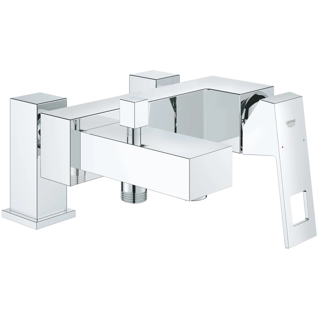 Grohe Eurocube Bath/Shower Mixer 23143 Chrome 3 Grohe Eurocube Bath/Shower Mixer 23143 Chrome