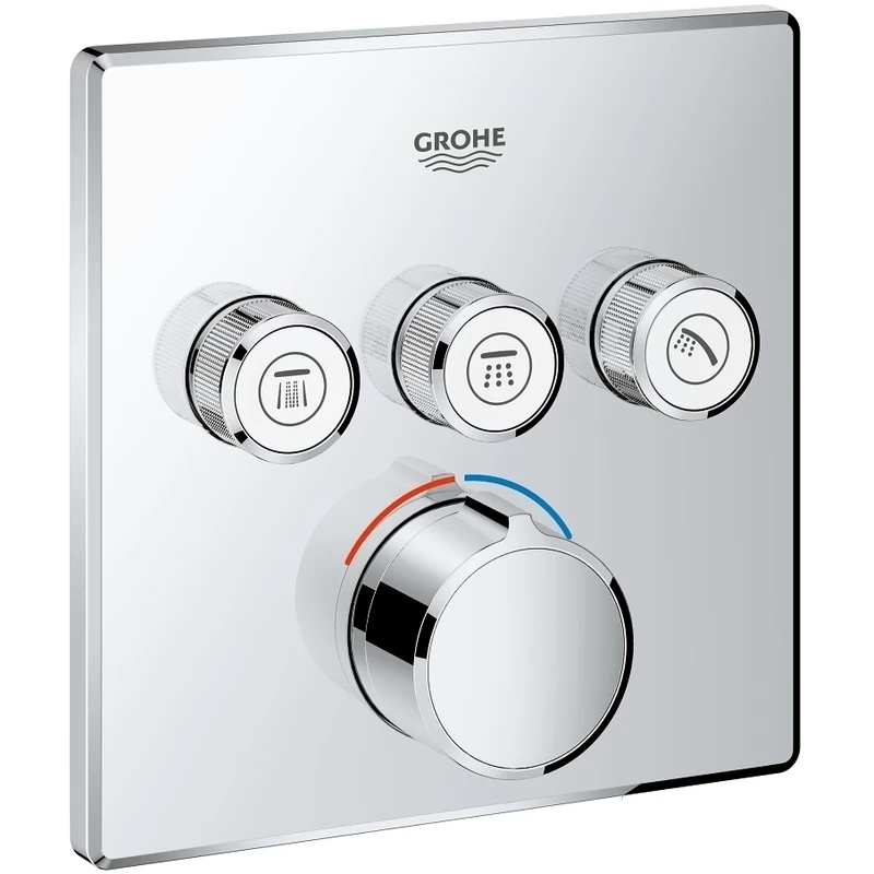 Grohe Smartcontrol Concealed Mixer With 3 Valves 29149 3 Grohe Smartcontrol Concealed Mixer With 3 Valves 29149