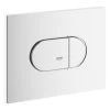 Grohe Arena Cosmopolitan WC Wall Plate 38858 Alpine White 1 Grohe Arena Cosmopolitan WC Wall Plate 38858 Alpine White -Bathroom Promotion grohe 38858sh0