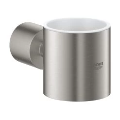 Grohe Atrio Glass Holder 40304 Supersteel