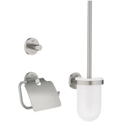 Grohe Essentials 3-In-Accessories Set 40407 Supersteel