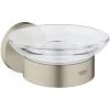 Grohe Essentials Soap Dish With Holder 40444 Brushed Nickel