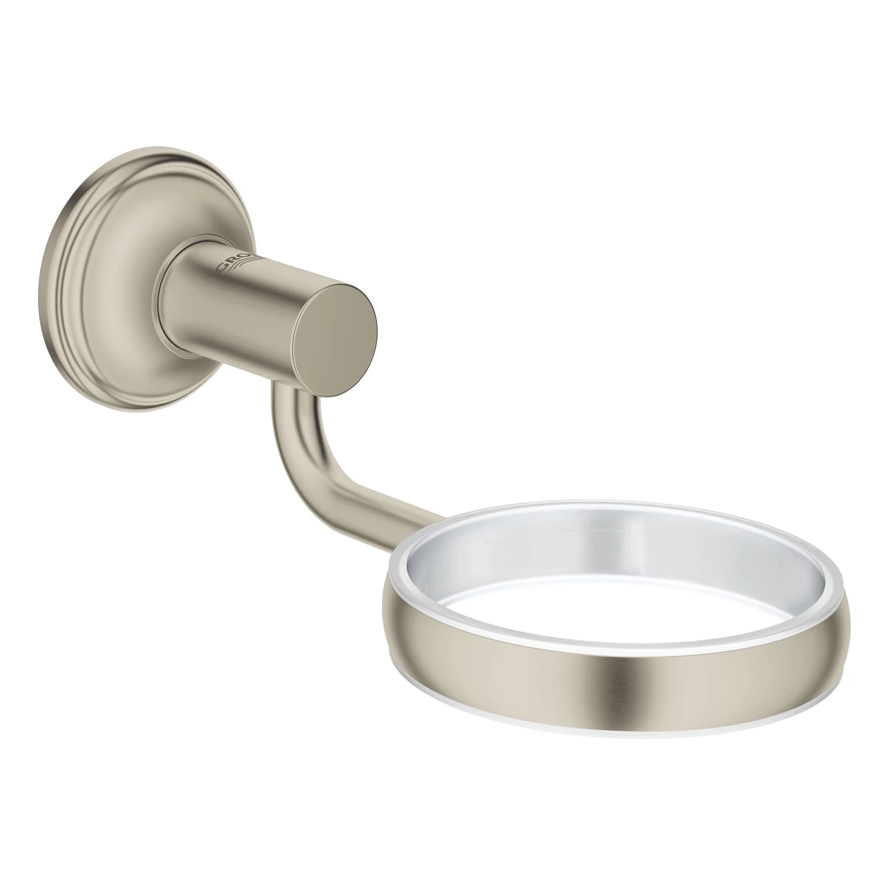 Grohe Essentials Authentic Holder 40652 Brushed Nickel 3 Grohe Essentials Authentic Holder 40652 Brushed Nickel