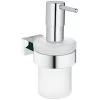 Grohe Essentials Cube Soap Dispenser With Holder 40756 -Bathroom Promotion grohe 40756001