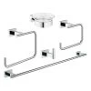 Grohe Essentials Cube Bathroom Accessories Set 5-in-1 40758 -Bathroom Promotion grohe 40758001