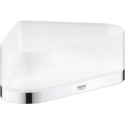 Grohe Selection Corner Shower Tray With Holder Chrome