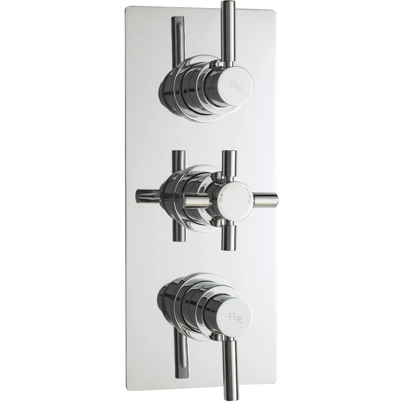 Hudson Reed Tec Pura Triple Thermostatic Valve With Diverter 3 Hudson Reed Tec Pura Triple Thermostatic Valve With Diverter