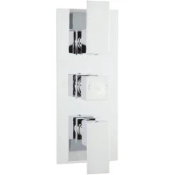 Hudson Reed Art Triple Thermostatic Shower Valve With Diverter