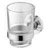 Ideal Standard IOM Clear Glass Tumbler & Holder A9121 -Bathroom Promotion ideal standard a9121aa
