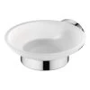 Ideal Standard IOM Frosted Glass Soap Dish & Holder A9122 -Bathroom Promotion ideal standard a9122aa