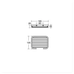 Ideal Standard Concept Soap Basket A9158 -Bathroom Promotion ideal standard a9158aa 2