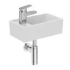 Ideal Standard I.life S 37cm Guest Basin 1 Taphole Left E2113 -Bathroom Promotion ideal standard e211301