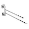 Ideal Standard IOM Square Double Towel Bar E2200 -Bathroom Promotion ideal standard e2200aa