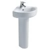 Ideal Standard Concept Arc 45cm Corner Washbasin 1 Taphole E7928 -Bathroom Promotion ideal standard e792801
