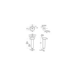 Ideal Standard Concept Arc 35cm Hand Rinse Washbasin, 2 Taphole -Bathroom Promotion ideal standard e793201 2