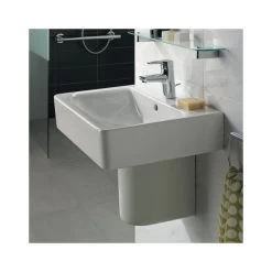 Ideal Standard Concept Cube 600mm 1 Taphole Basin & Semi Pedestal -Bathroom Promotion ideal standard e794301 e783901 2