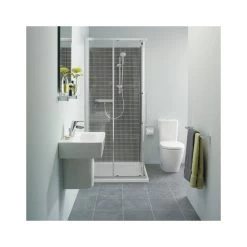 Ideal Standard Concept Cube 600mm 1 Taphole Basin & Semi Pedestal -Bathroom Promotion ideal standard e794301 e783901 3