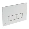 Ideal Standard Oleas P2 Pneumatic Dual Flush Plate Chrome R0119 -Bathroom Promotion ideal standard r0119aa
