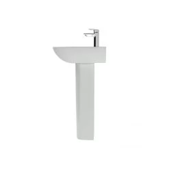Ideal Standard Tesi 500mm 1 Taphole Basin & Full Pedestal -Bathroom Promotion ideal standard t031201 t351901 2