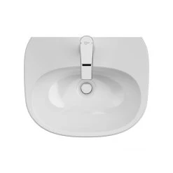 Ideal Standard Tesi 450mm 1 Taphole Cloakroom Basin & Full Pedestal 11 Ideal Standard Tesi 450mm 1 Taphole Cloakroom Basin & Full Pedestal -Bathroom Promotion ideal standard t031301 t352101 4