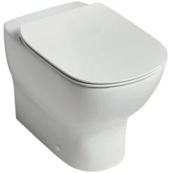 Ideal Standard Tesi Aquablade Back-To-Wall WC Bowl T3535 White