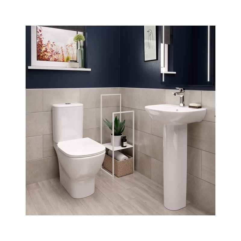 Ideal Standard Tesi Toilet With 4/2.6 Litre Cistern & Soft Close Seat 8 Ideal Standard Tesi Toilet With 4/2.6 Litre Cistern & Soft Close Seat - Image 6