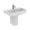 Ideal Standard I.Life S 600mm 1 Tap Hole Basin & Semi Pedestal -Bathroom Promotion ideal standard t458301 t519601