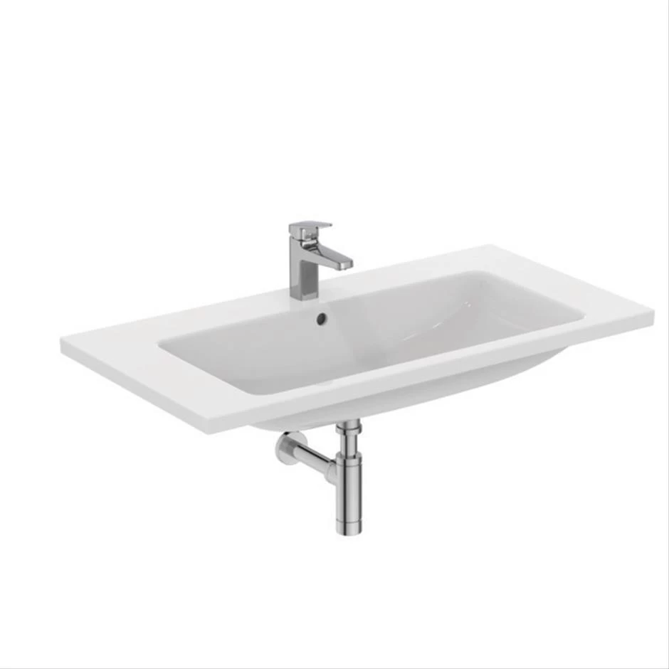 Ideal Standard I.life B 101cm Vanity Basin 1 Taphole T4603 3 Ideal Standard I.life B 101cm Vanity Basin 1 Taphole T4603