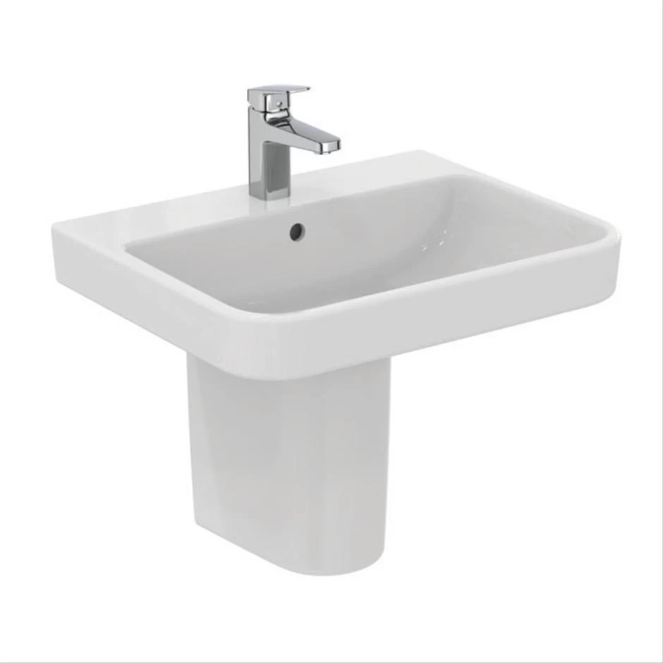 Ideal Standard I.life B 60cm Basin 1 Taphole T4607 3 Ideal Standard I.life B 60cm Basin 1 Taphole T4607
