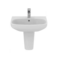 Ideal Standard I.Life A 550mm 1 Tap Hole Basin & Semi Pedestal