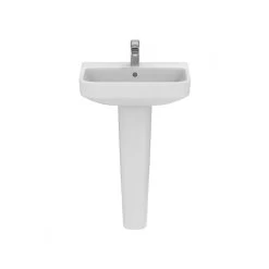 Ideal Standard I.Life S 550mm 1 Taphole Basin & Full Pedestal -Bathroom Promotion ideal standard t517801 t519901 2