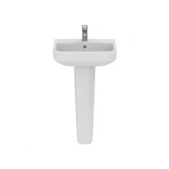 Ideal Standard I.Life S 500mm 1 Taphole Basin & Full Pedestal -Bathroom Promotion ideal standard t518501 t519901 2