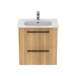 Ideal Standard I.Life A 640mm Natural Oak Wall Unit & Basin -Bathroom Promotion ideal standard t5255nx t461901 2