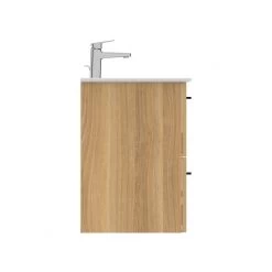 Ideal Standard I.Life A 640mm Natural Oak Wall Unit & Basin -Bathroom Promotion ideal standard t5255nx t461901 3
