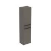 Ideal Standard I.Life A 2 Door Tall Unit 400mm T5260 Matt Quartz Grey -Bathroom Promotion ideal standard t5260ng