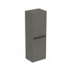 Ideal Standard I.Life A 1 Door Tall Unit 400mm T5261 Matt Quartz Grey -Bathroom Promotion ideal standard t5261ng